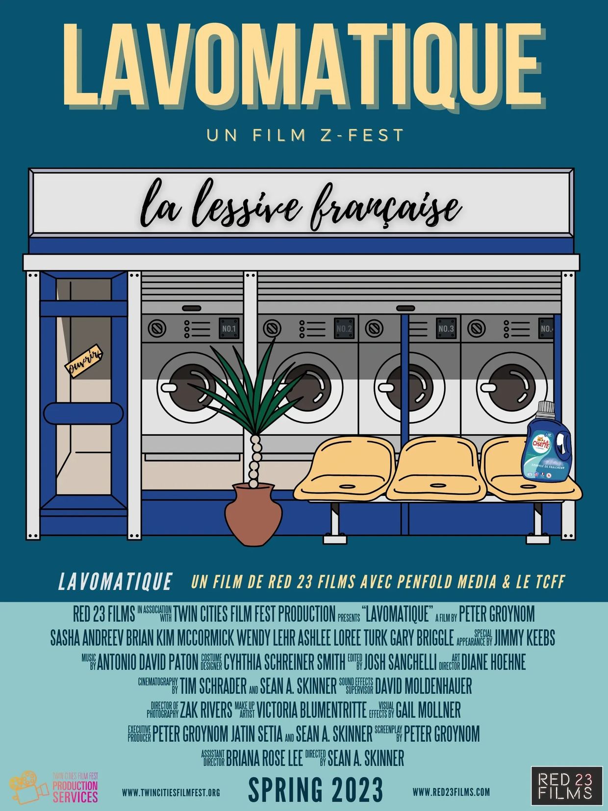 The Official Poster for our latest short film, 'Lavomatique'