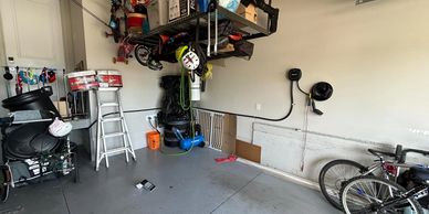Wall mount EV installation