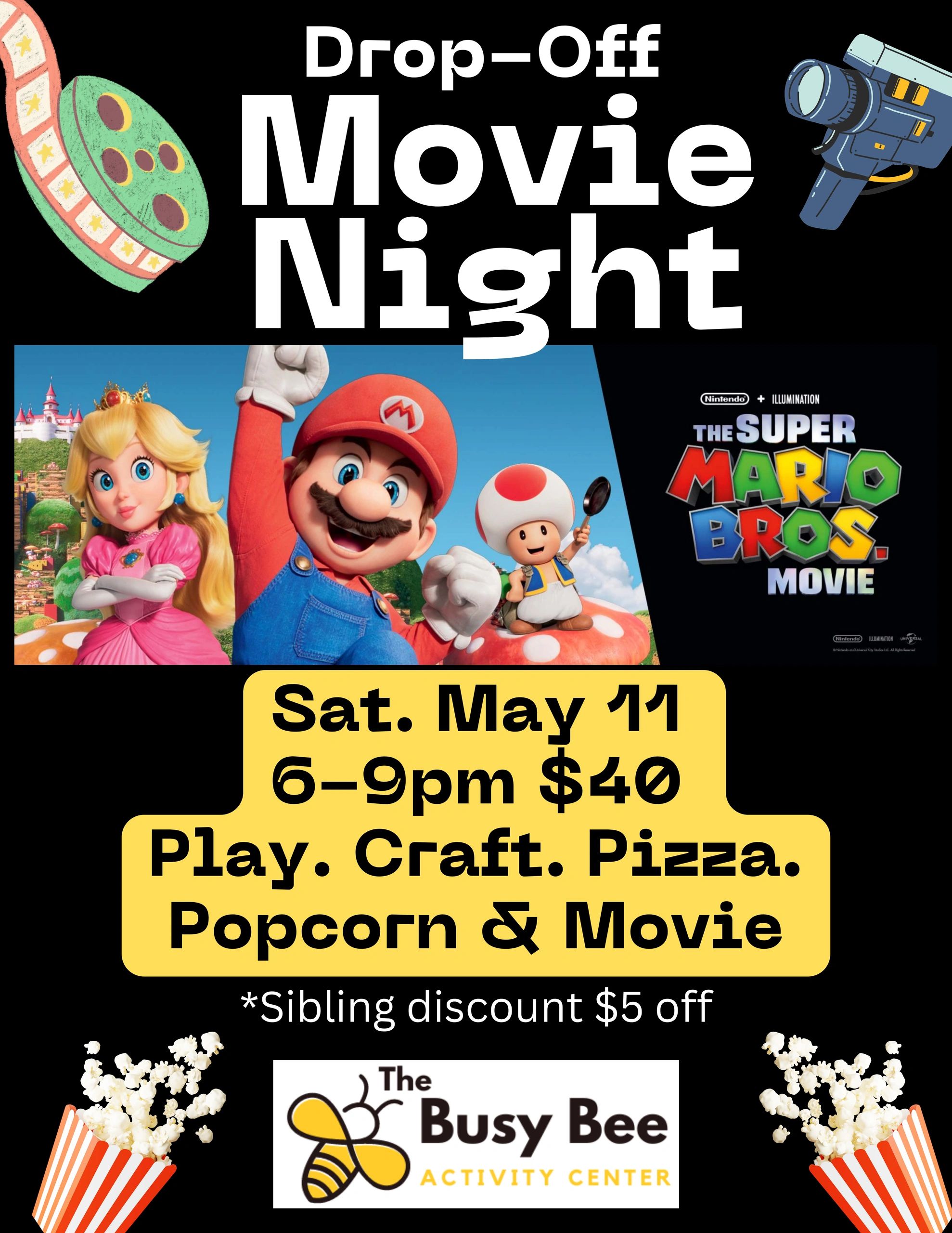 Drop Off Movie Night