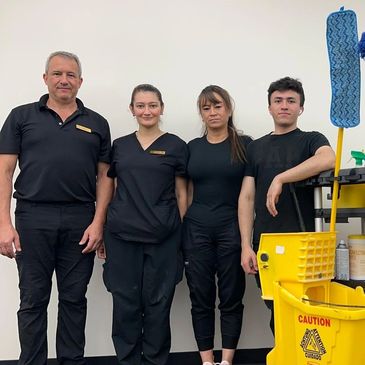 Meet the Branson Cleaners LLC supervisory team—professional, reliable, and dedicated.