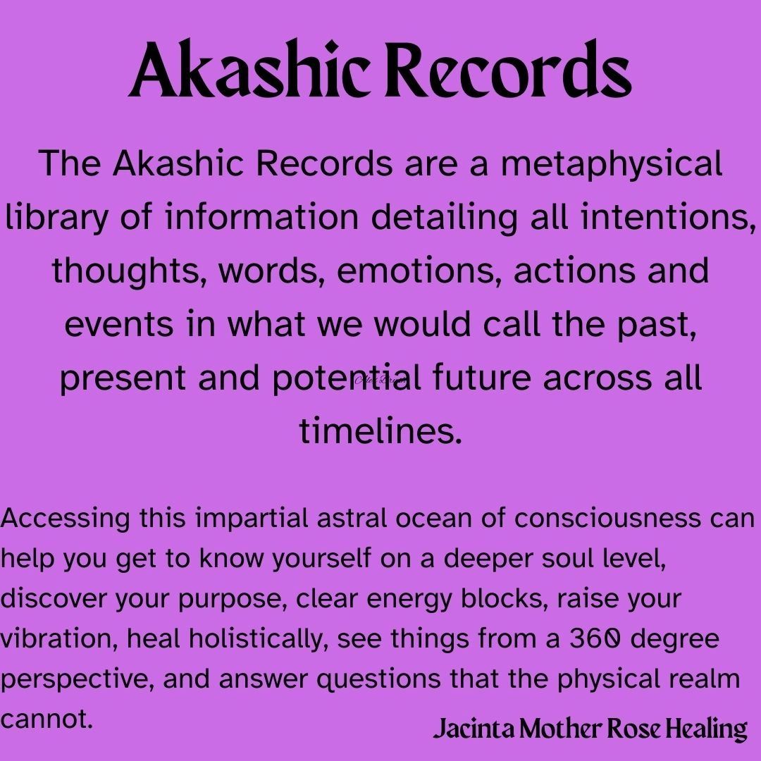 Akashic Records Reading and Healing