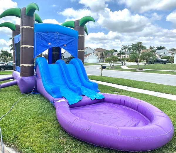 JumpOrange Ninja Bounce House