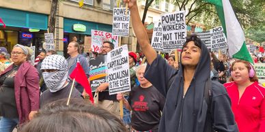 People advocating for civil rights 