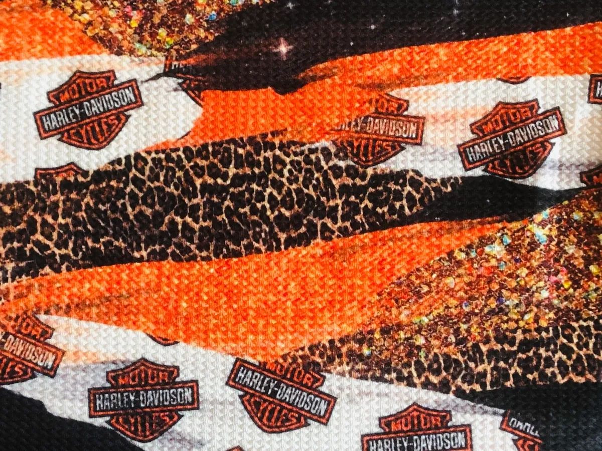 Motorcycle brush stroke bullet fabric strips 5 x 58 60