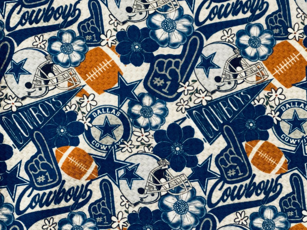 Dallas Cowboys Fabric, Wallpaper and Home Decor