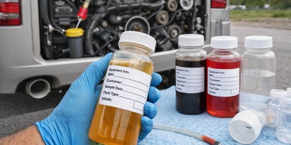 Professional fluid testing that uncovers contamination, wear, and system health.