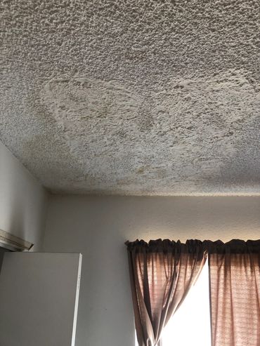 Scrape popcorn ceilings