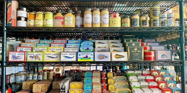 Tinned fish and speciality items