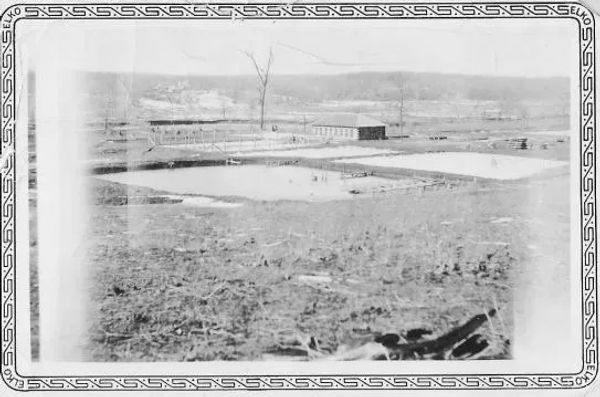 Welpman Springs, Missouri Goldfish Hatchery original office building 1926