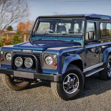 Land Rover Defender wedding car in Kent