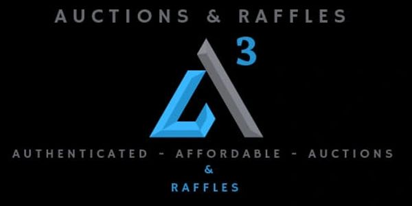 Logo for authenticated, affordable auctions and raffles.