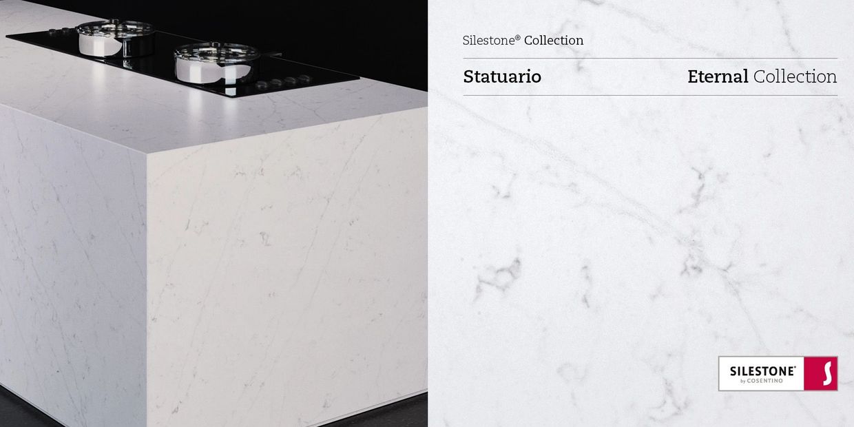 Statuario Quartz Worktops