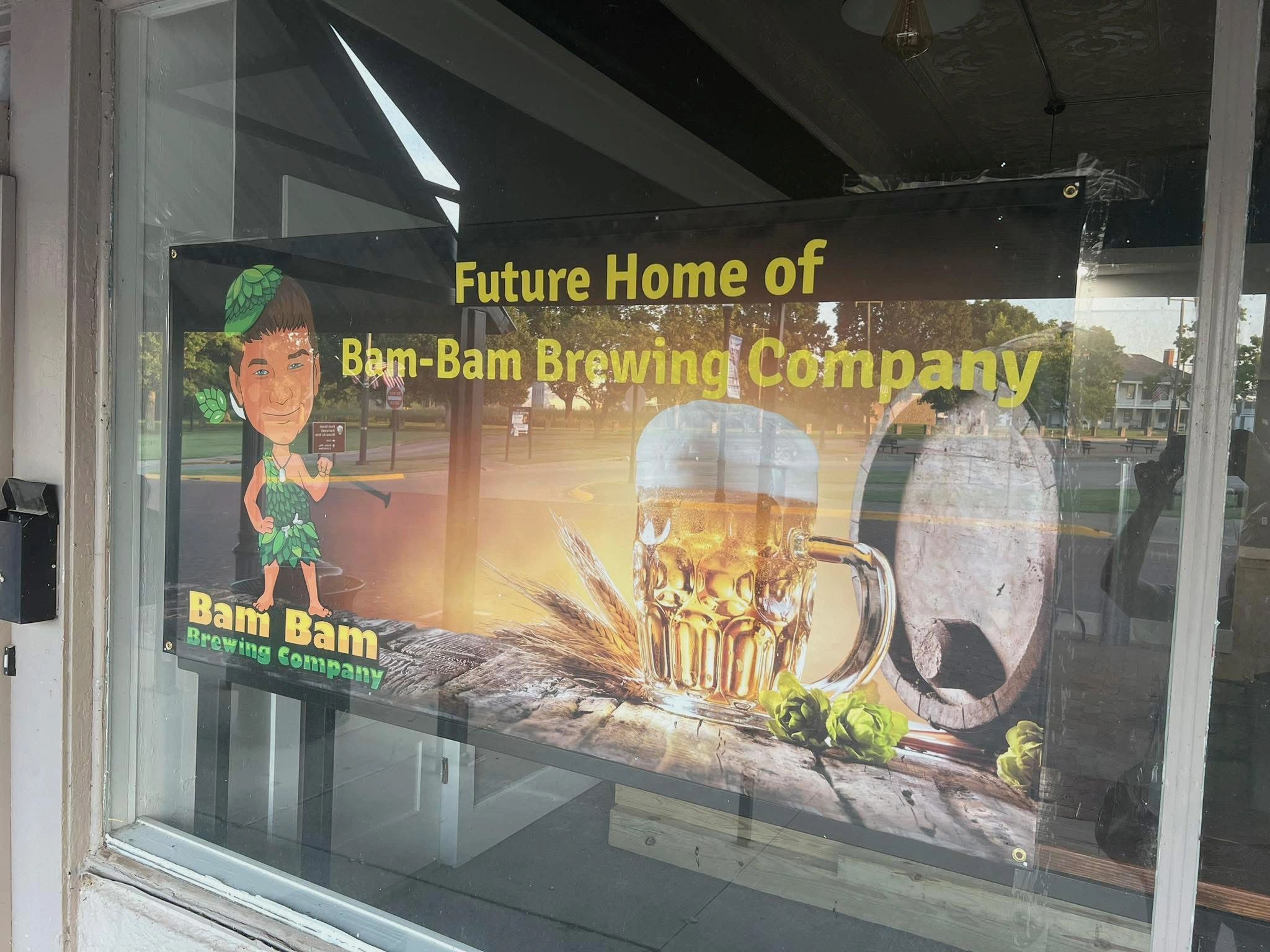 Future taproom location in Fort Scott