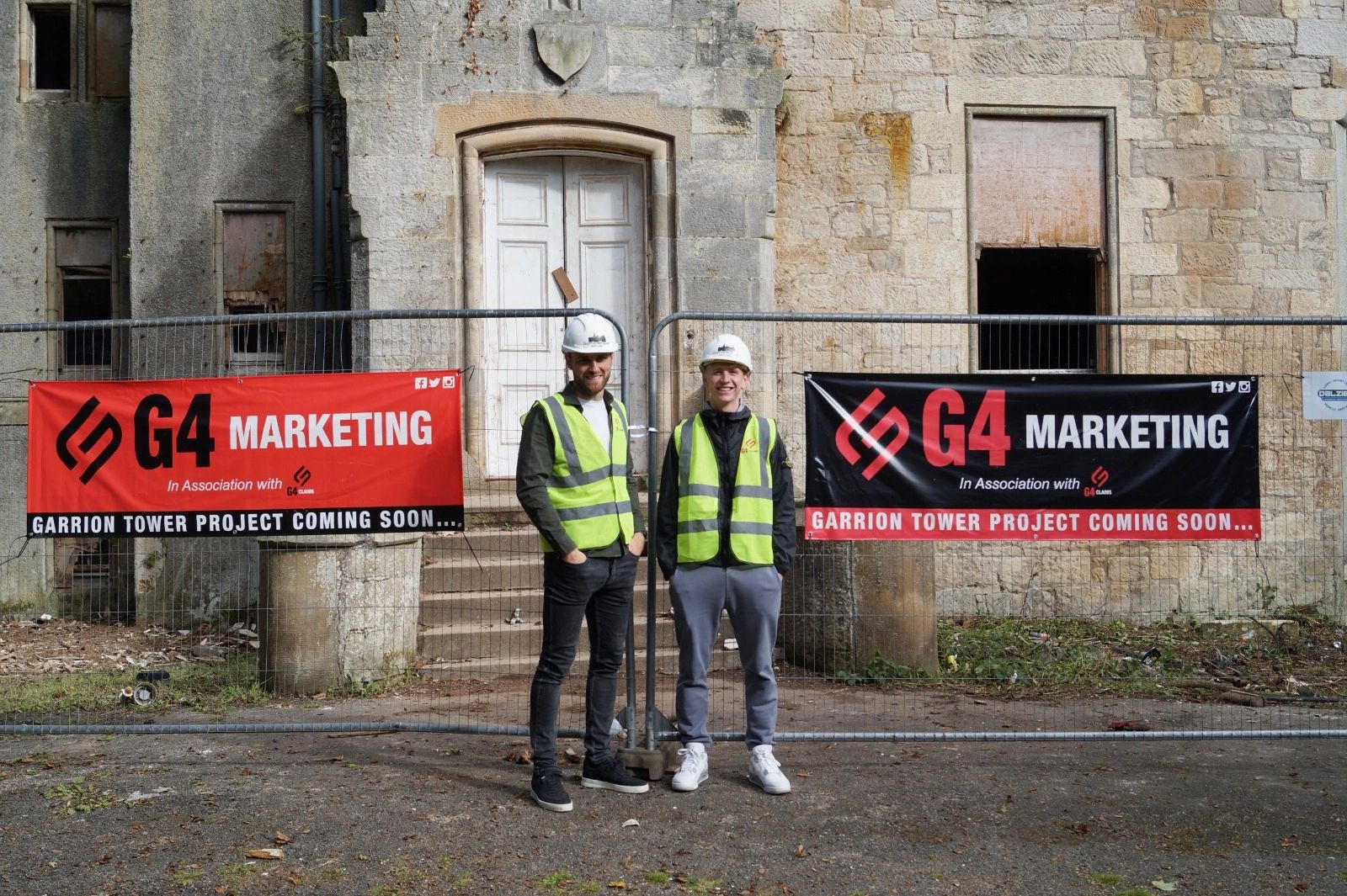 Motherwell Pair Visit Garrion