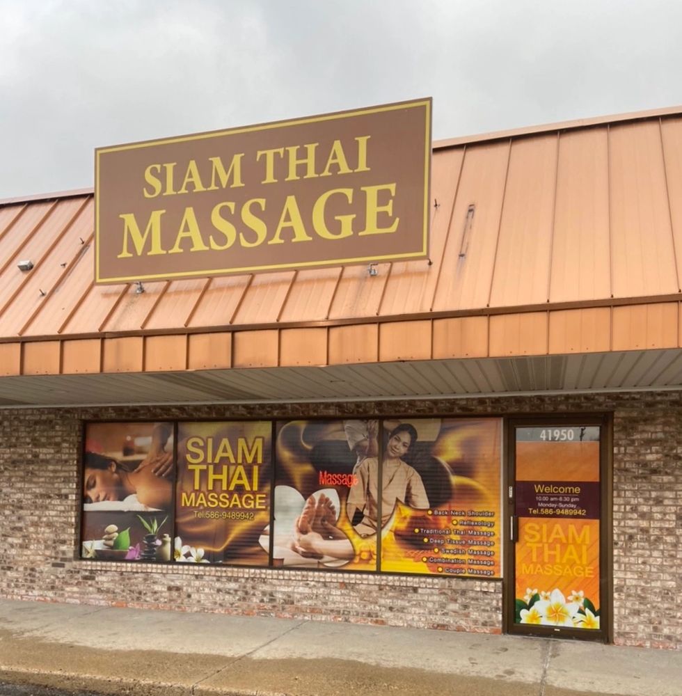 Siam Thai Massge Clinton Township - Home