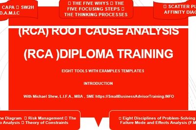 ROOT CAUSE ANALYSIS (RCA): EIGHT TOOLS WITH EXAMPLES AND TEMPLATES
