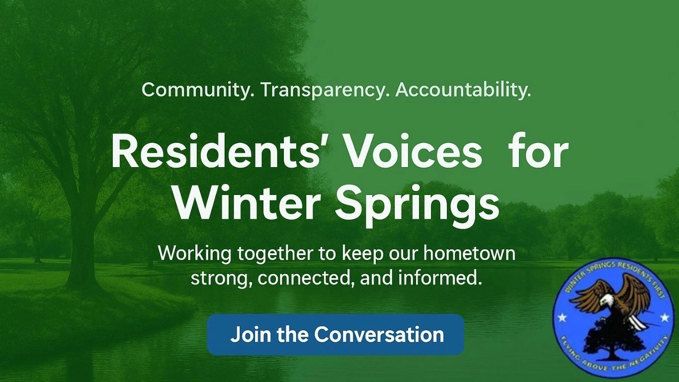 Winter Springs Residents First