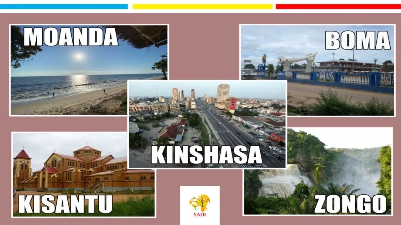 Enjoy Kinshasa-Moanda-Boma-Kisantu-Zongo-Kinshasa in 5-10 days! 