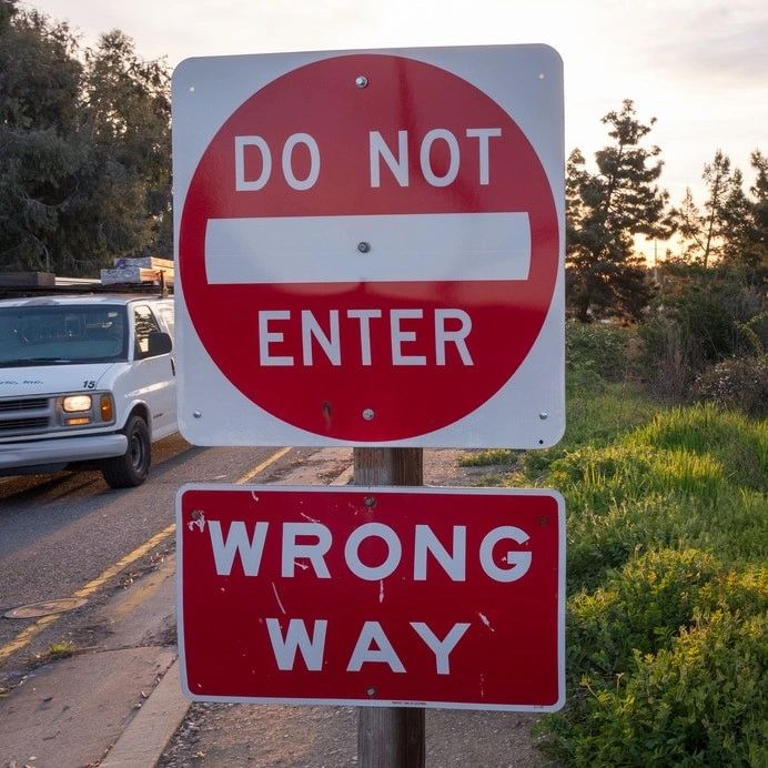 Do Not Allow In/sign LEAN Visual Management Tools-Do Not Enter Sign