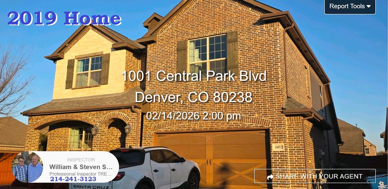 Home inspection in Denver Colorado by Steven Sallade 214-241-3123