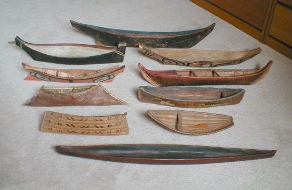 Why Canoes Antique Model Canoes