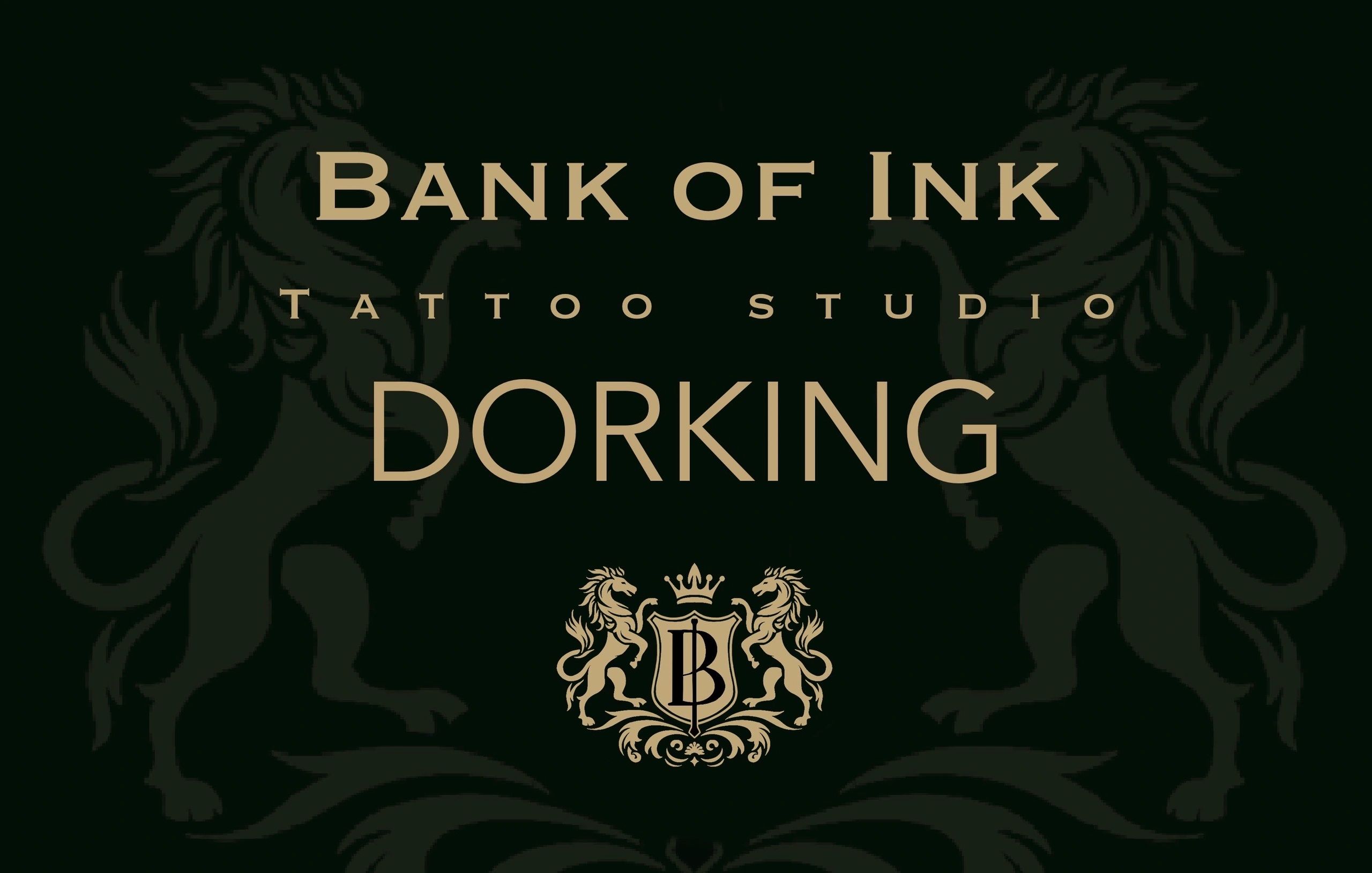 Bank Of Ink Dorking Tattoo studio logo