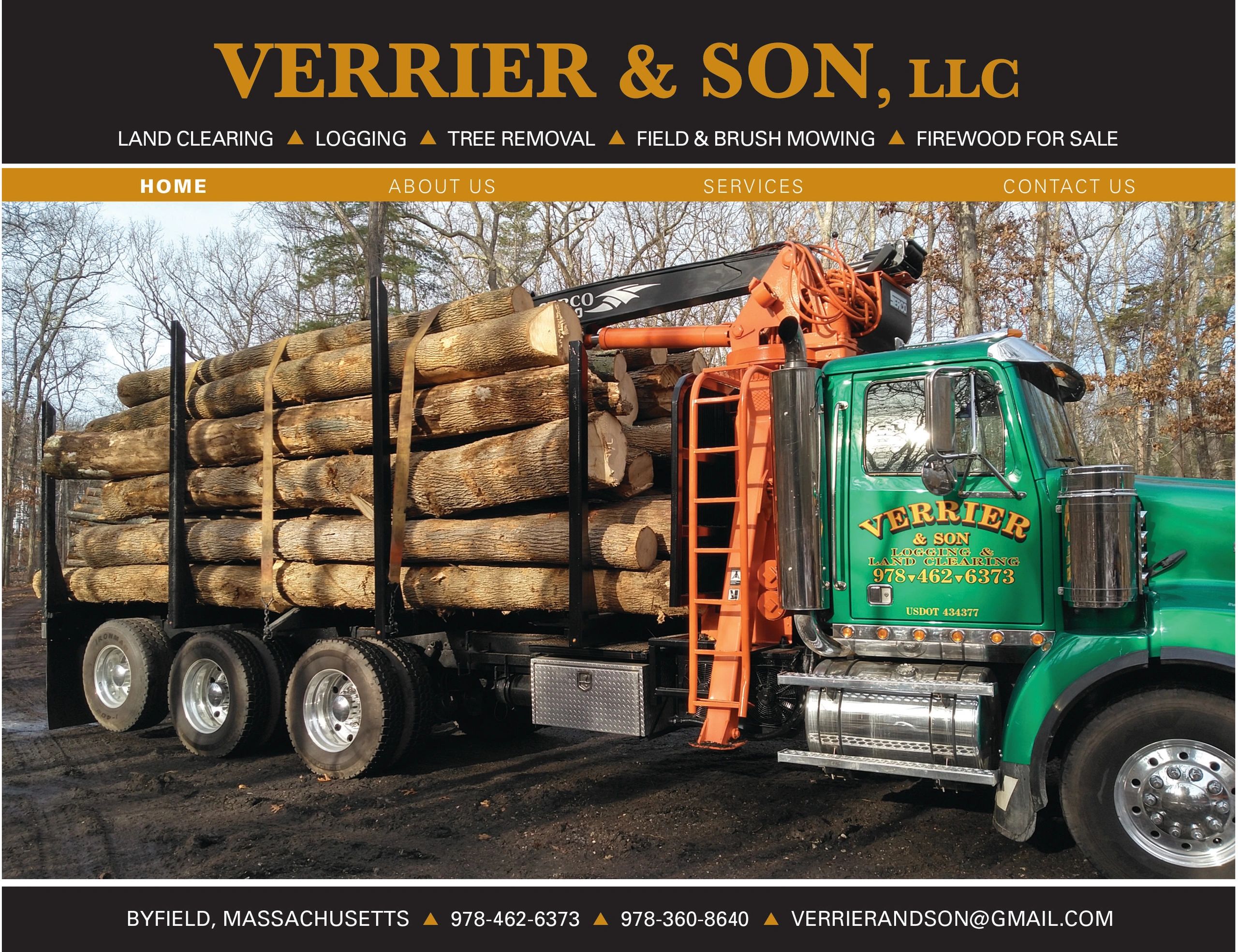 Verrier & Sons, LLC - Tree Removal, Logging Services, Tree Removal