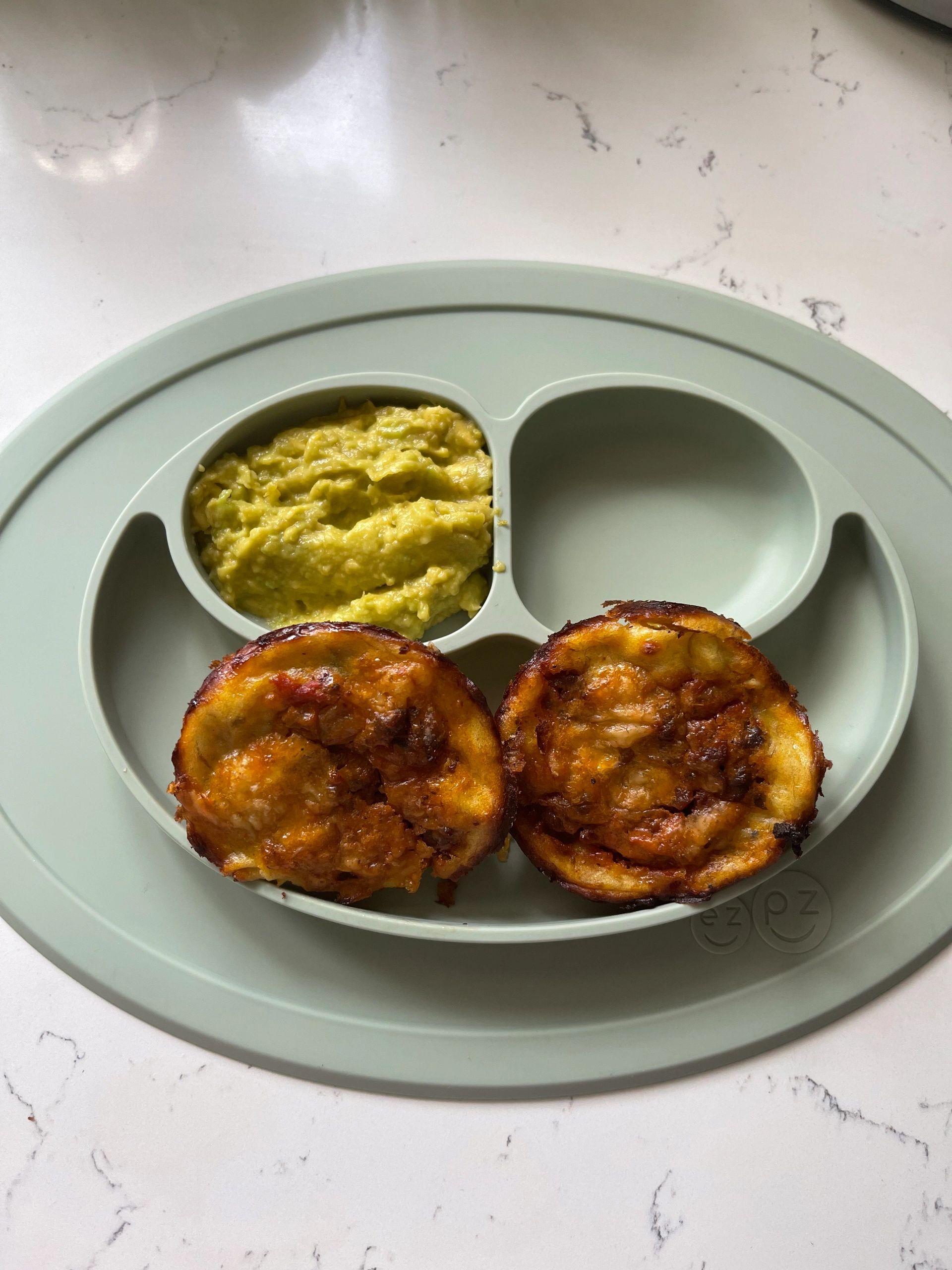 Baby Led Weaning Sweet Plantain & Ground Beef Cups