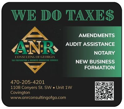 ANR taxes covington