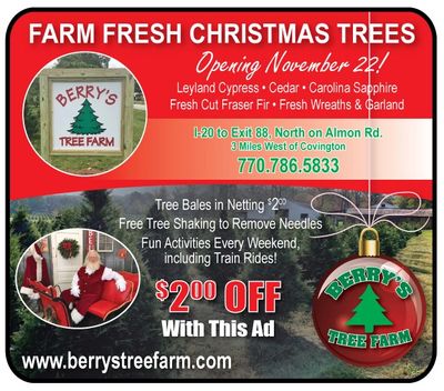 farm fresh Christmas trees covingtron berry's farm