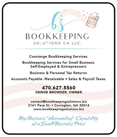 bookkeeping solutions and accounting tax returns covington