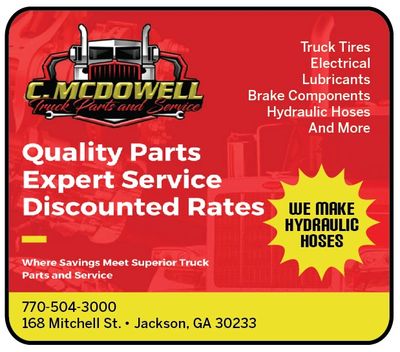 Truck Parts and Service located in Covington, GA C McDowell coupons only here