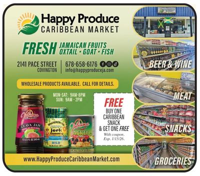 Caribbean market exclusive coupons Covington happy produce