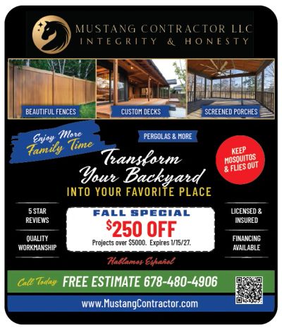Fences and Decks Covington Mustang Contractor coupons 