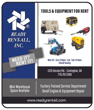 equipment Rentals ready rent all covington