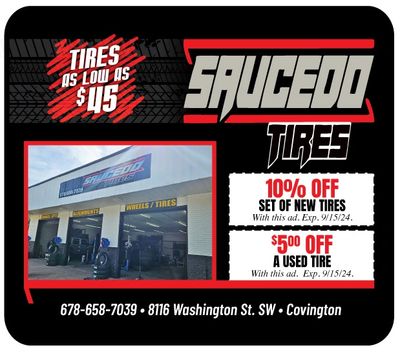 Tires in Covington
Saucedo Tires specializes in Wheels, 