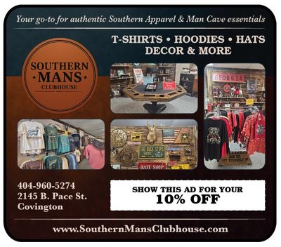Southern mans Clubhouse gear man cave