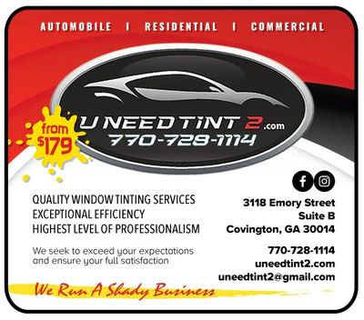 Tint Company Covington U Need Tint 2 coupons