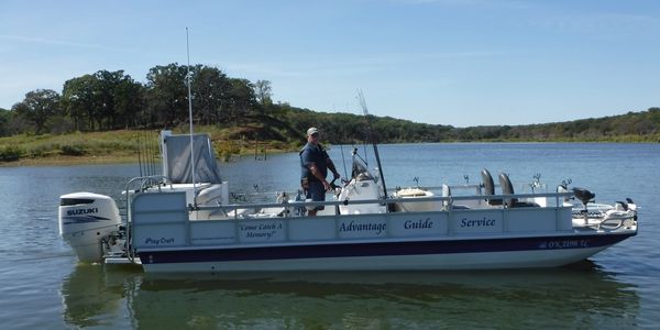 Striper Fishing, Lake Texoma Striper Guide, Advantage Guide Service, Jim McDonald 