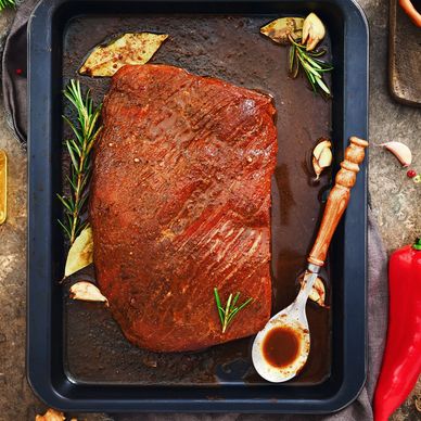 London Broil in Marinade