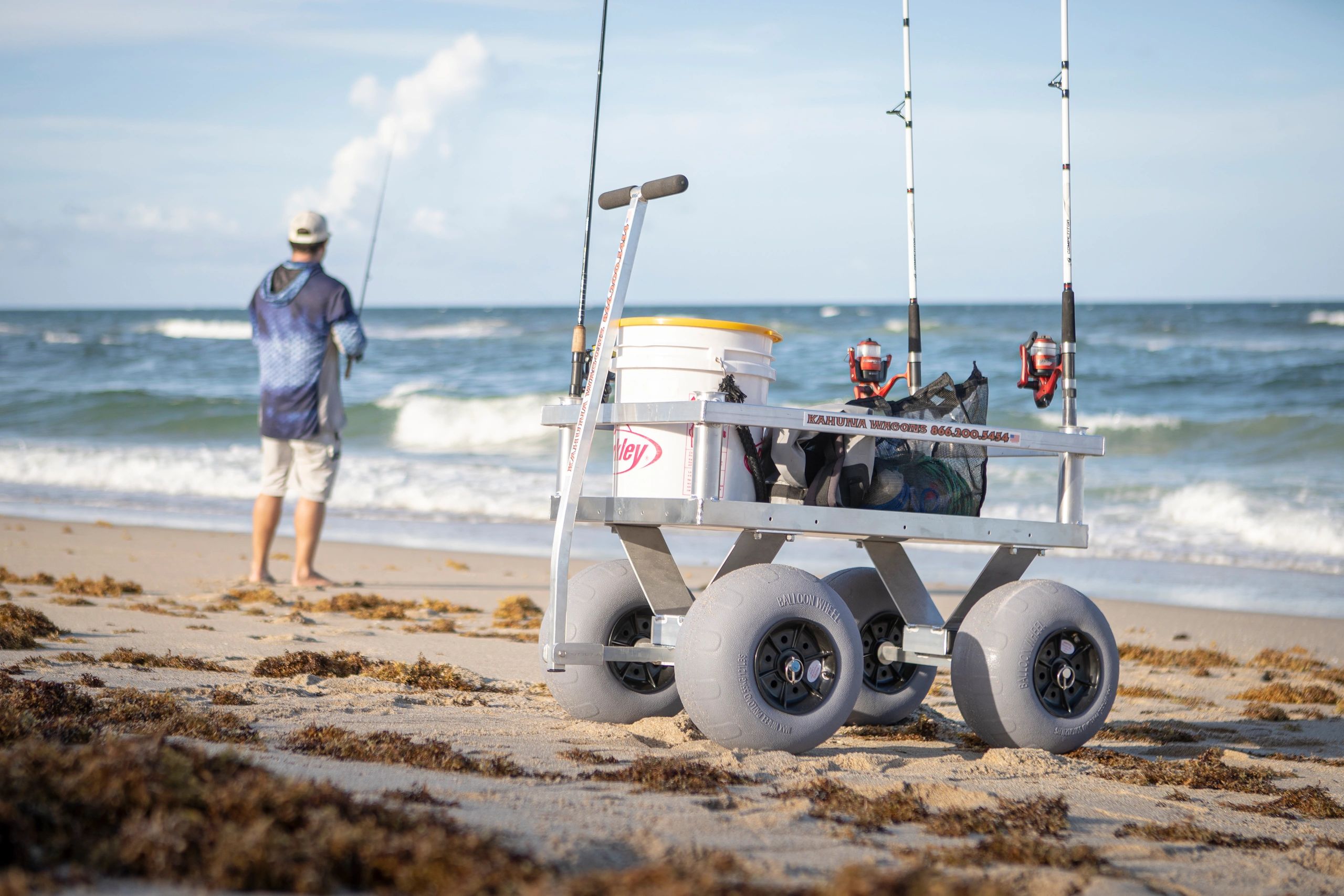 Kahuna Wagons - Beach Cart, Beach Cart, Fishing Cart, Fishing