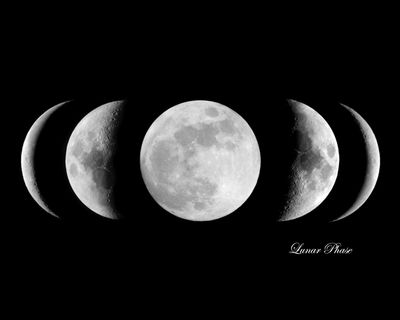 "Lunar Phase" accepted into PP of A National Print Competition Display.