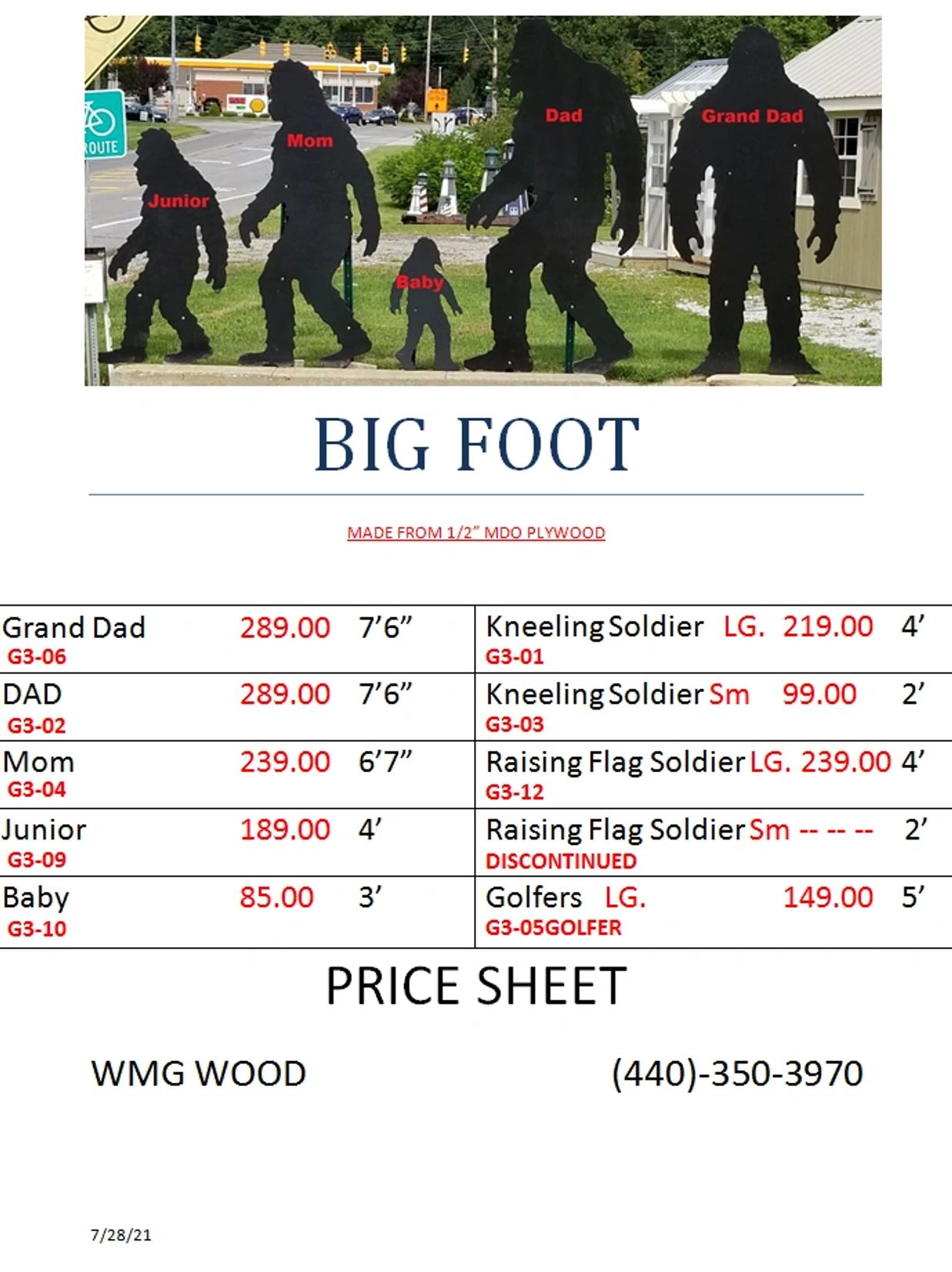 Bigfoot Family