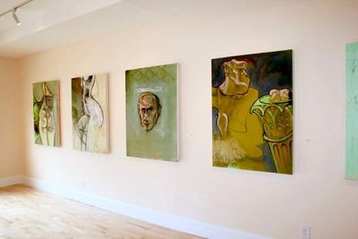 Installation View, Solo Exhibition, Damon Maxwell. Rhino Gallery Issaquah, WA.