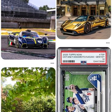 Fastcardz can be seen on Pinterest advertisements for eBay PSA vault listings 