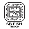 Logo with stylized letters and dots.