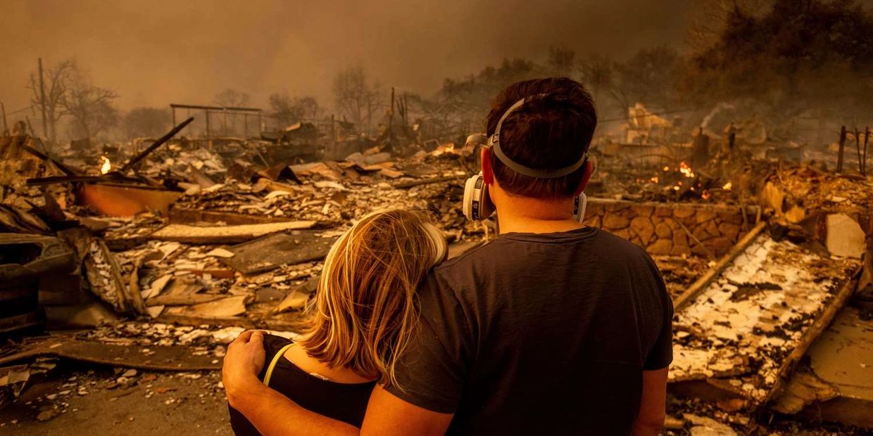 California wild fire 