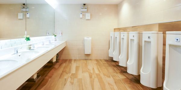 commercial bathroom lathrop