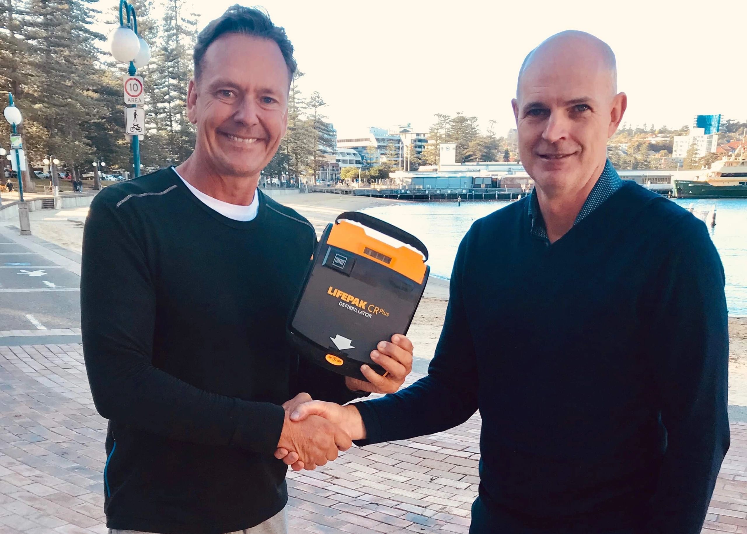 John Hunt Recruitment & Guy Leech Heart180 & HeartStarter program to  save Australian workers lives.