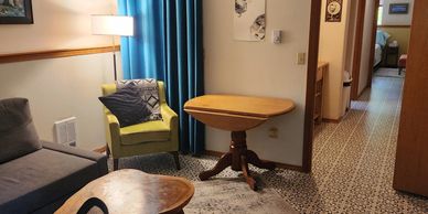 Lower level daylight basement conversion to an lovely, popular Airbnb apartment.